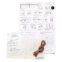 (Thred) 刺しゅうキット 『はじめてのフランス刺しゅう レッスンクロス Level2』 GP-K2 OLY-GP-K2 1組（直送品）