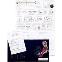 オリムパス製絲(Thread) 刺しゅうキット 『はじめてのフランス刺しゅう レッスンクロス Level3』 GP-K3 OLY-GP-K3（直送品）