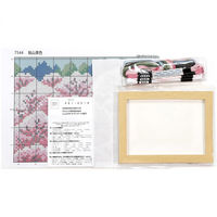 オリムパス製絲 (Olympus Thred) 刺しゅうキット 4月 桜山景色 No.7544 OLY-K7544 1組（直送品）