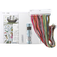 オリムパス製絲(Thread) 刺しゅうキット 『ノスタルジックストーリー 人魚姫 7570』 OLY-K7570 1組（直送品）