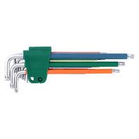 SATA Tools 9pcカラフルヘックスロープレンチセット SC09702CH 1セット（直送品）