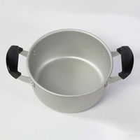 リバティーコーポレーション 両手鍋 20cm アルミ ガス火専用 軽量 LD-359 1個（直送品）