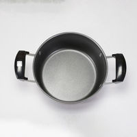 リバティーコーポレーション 両手鍋 20cm アルミ ガス火専用 軽量 LD-377 1個（直送品）