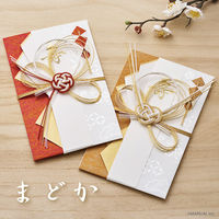 マルアイ 金封 祝儀袋 まどか 中包付き 金 キ34GO 1セット(1袋×2)（直送品）