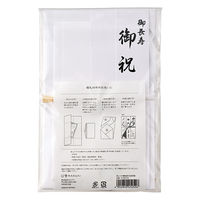 マルアイ 和しぐさ 高級金封 金白花結 キ-WS3102 1パック（直送品）