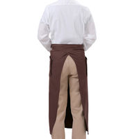 ボンマックス スリット入りソムリエエプロン オレンジ F FK7206 FK7206-13-999 1枚（直送品）