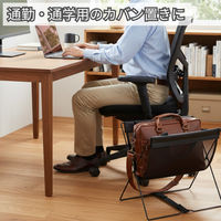 山崎産業株式会社 セルフワゴン2 FU944-000X-MB 1台（直送品）