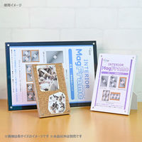 エツミ マグネットフォトフレーム A4/B5ロゴ VE-5606 1枚（直送品）