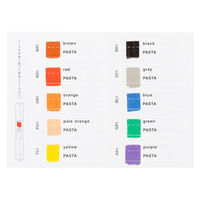 コクヨ 固形マーカー PASTA（パスタ） 10COLORS 10色セット KE-SP15-10 1箱