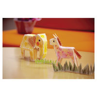 コクヨ 立体ぬりえワークブック どうぶつ編 KE-WC31 1冊