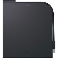 ポータブルBDドライブ バッファロー USB3.2（Gen1）対応 再生/書込ソフト添付 BRXL-PT6U3-BKE 1台（直送品）