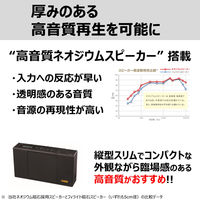 東芝 CDラジオ Aurex ブラック TY-AN2(K) 1台