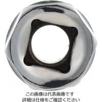 エスコ 3/8”DRx14mm スパークプラグソケット(12角) EA687BV-71 1セット(10個)（直送品）