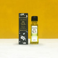 【手土産やプレゼントに】 「OLiVO」オリーブオイルプチギフト(50ml×5本セット)　ギフトカード　二重封筒　熨斗（御祝）（直送品）