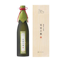 【手土産やお祝いの贈り物に】 日本の極み　静岡県川根茶　天空の恵 750ml ギフトカード　二重封筒（直送品）