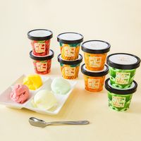 【手土産やお祝いの贈り物に】 フルーツ ティアラ アイス  ＜レッド＞ ギフトカード　桐箱　専用紙袋付き（直送品）