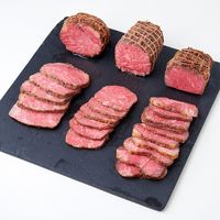 【手土産やお祝いの贈り物に】 ノワ・ド・ココ 国産牛 ローストビーフ 3部位 食べ比べ ギフトカード　二重封筒　熨斗（御中元）（直送品）