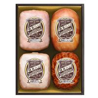 【手土産やお祝いの贈り物に】 神奈川　「鎌倉ハム富岡商会」　ハムギフト ギフトカード　桐箱　専用紙袋付き（直送品）