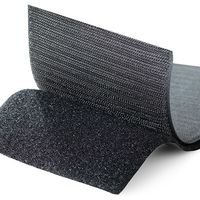 RIP-TIE(リップタイ) ベルクロブランド面ファスナー(粘着剤無し)フック 38.1mm×45.72m 灰(327) 181324 1巻（直送品）