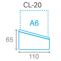 カール事務器 CL-20/粘着ポケット ファイリングポケット CL-20 1袋