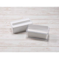 オーエ ペーパータオル・ティッシュケース ホワイト 80930 1個