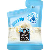 ぷるんと凍らすアイス　プレミアム　バニラ　1セット（1袋（10個入）×2）　凍らせるアイス　ミニパウチタイプ