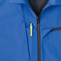 アイトス 長袖ブルゾン(男女兼用) ブルー M 4931-006-M 4931 1着（直送品）