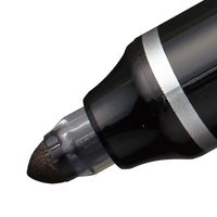 エスコ [黒] 細字 油性マーカー(ノック式/5本) EA765MJ-501 1本（直送品）