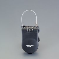 エスコ 1220mm ワイヤーロック(ダイヤル錠式) EA983SF-101 1個（直送品）