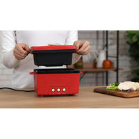 ライフオンプロダクツ PRISMATE（プリズメイト） サラダチキンメーカー PR-SK023-RD レッド 楽しく使えるレシピブック付