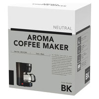 LADONNA（ラドンナ） NEUTRALアロマコーヒーメーカーBK NR-K-CM1-BK ブラック