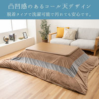 イケヒコ ビスラ セット ネイビー 200×200cm 1330800190712 1個（直送品）