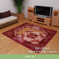 イケヒコ Hカトレア ローズ 200×300cm 中抜きサイズ:90×150cm 1340250252313 1個（直送品）