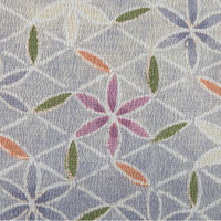 住商モンブラン 茶衣着スカート レディス 吉祥七宝グレー M SB004-92 1枚（直送品）