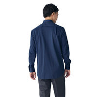 住商モンブラン シャツ 兼用 長袖 ネイビー SS SS011-82 1枚（直送品）