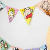 株式会社TakaraTec PEANUTS ペナントガーランド パステル 1セット(100袋入) 0521040002（直送品）