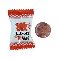一貫堂 桃太郎製菓 1kg 激しょっぱ生梅塩飴 1セット(1個×3)