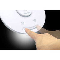 ジェントス ルミサス 高演色クランプ式リモコンデスクライト DK-R117WH 1台（直送品）