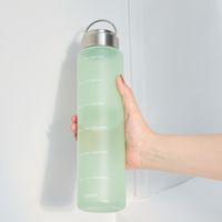 ハンドル付きタイムマーカーボトル ライトグリーン LAKOLE/ラコレ