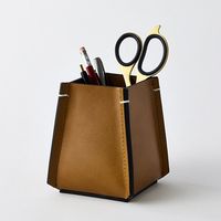 杉田エース CLOVER バッファローレザー ペンホルダー CX2957974 1個（直送品）