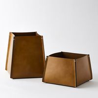 杉田エース CLOVER バッファローレザー ストレージボックス H19.5 CX2957976 1個（直送品）