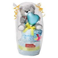 アークフラワースタジオ おむつケーキ2段 26-6000B-OP(男の子) 1個（直送品）