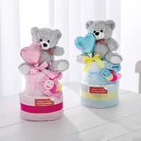 アークフラワースタジオ おむつケーキ2段 26-6000P-OP(女の子) 1個（直送品）