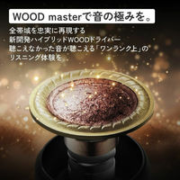 JVCケンウッド WOOD master 完全ワイヤレスイヤホン HA-FW5000T HA-FW5000T-B 1個（直送品）
