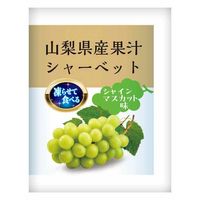シャーベット チューペット 棒アイス 個包装 暑さ対策 山梨県産果汁凍らせて食べるシャーベット 1セット（1個×3）
