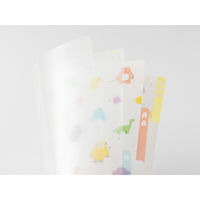 デザインフィル 3ポケットクリアホルダー [A4] モンスター 35669006 1セット(1枚×5)（直送品）