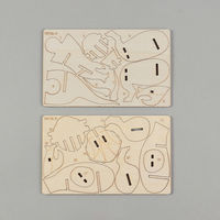 アーテック 木製3Dパズル トリケラトプス 58716 1セット(1個×5)（直送品）