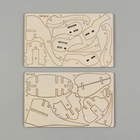 アーテック 木製3Dパズル ブラキオサウルス 58719 1セット(1個×5)（直送品）