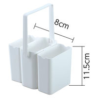 アーテック 三重筆洗2 10000 1セット(1個×4)（直送品）