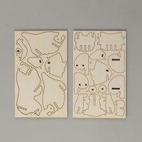 アーテック 木製3Dパズル レトリバー 58725 1セット(1個×5)（直送品）